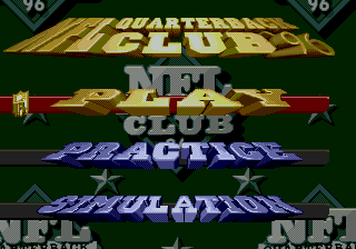 NFL Quarterback Club back cover for Sega Genesis